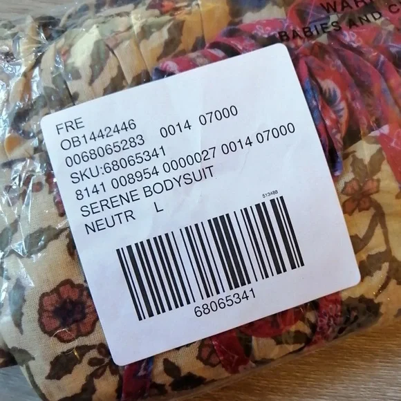 NWTS/HTF FREE PEOPLE SERENE BODYSUIT (L) - Picture 10 of 11